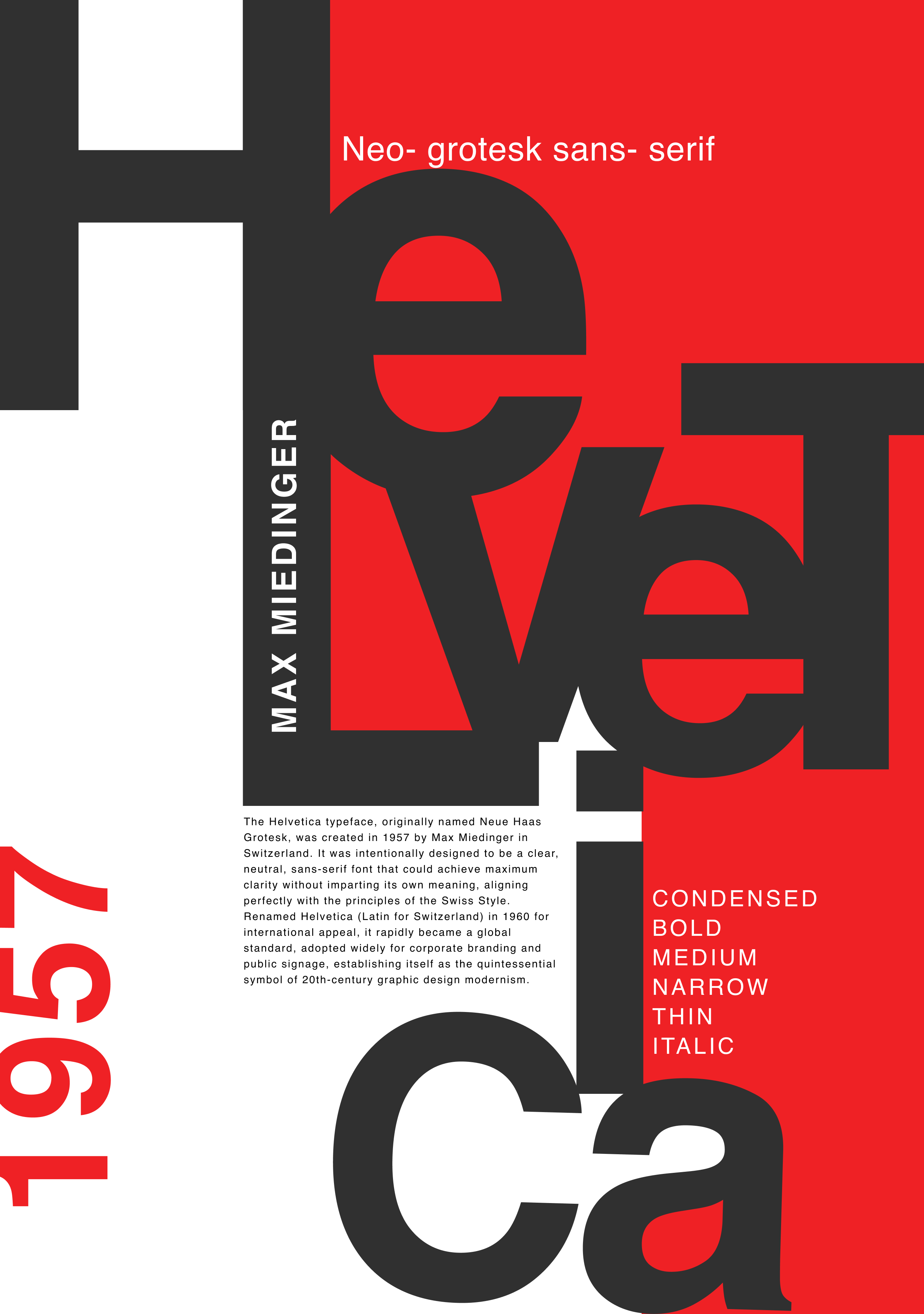 Motion poster concept mockup with typography.